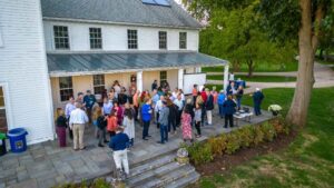 A private event is held at Appleton Farms. 